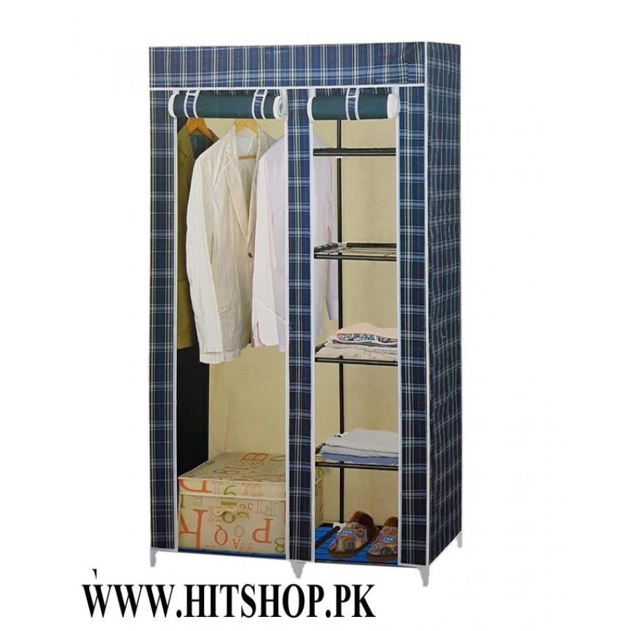Kids 5 Shelves Folding Clothes Storage Wardrobe 6Fit